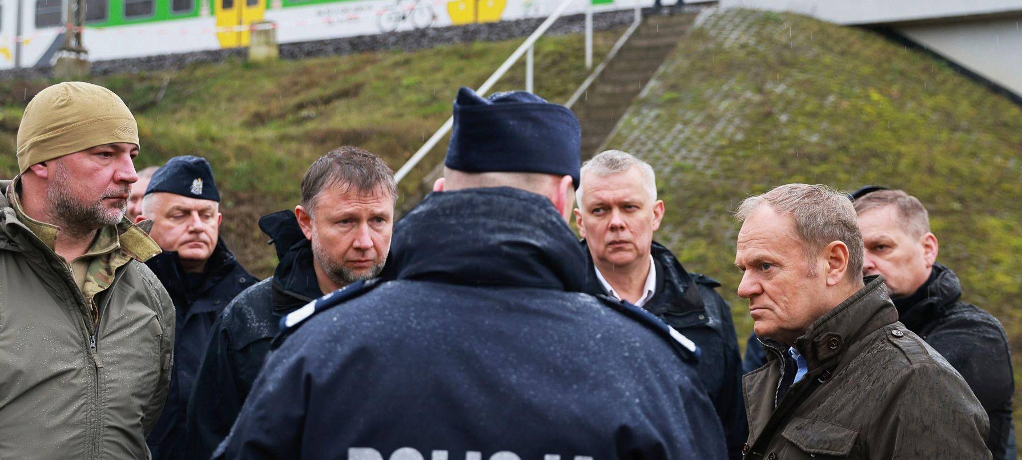 Bahnstrecke in Polen durch Sabotage beschädigt