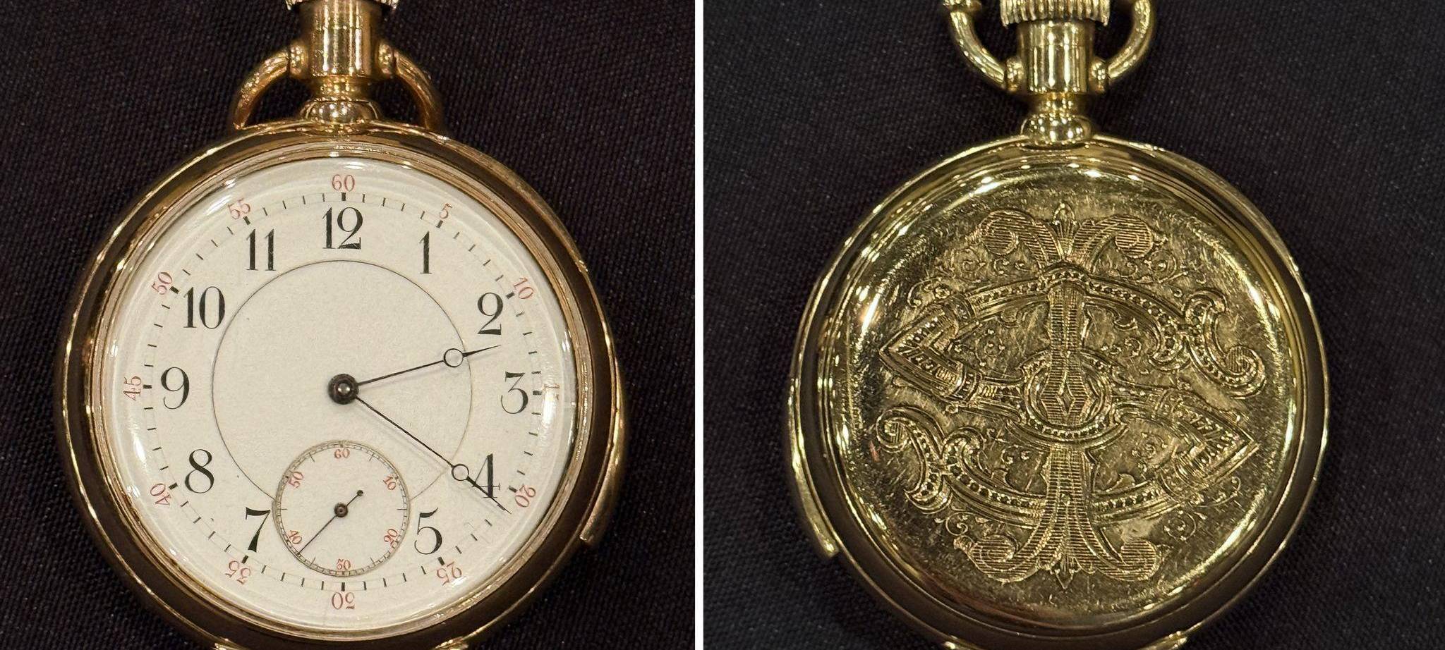 Titanic-Taschenuhr bei Auktion versteigert