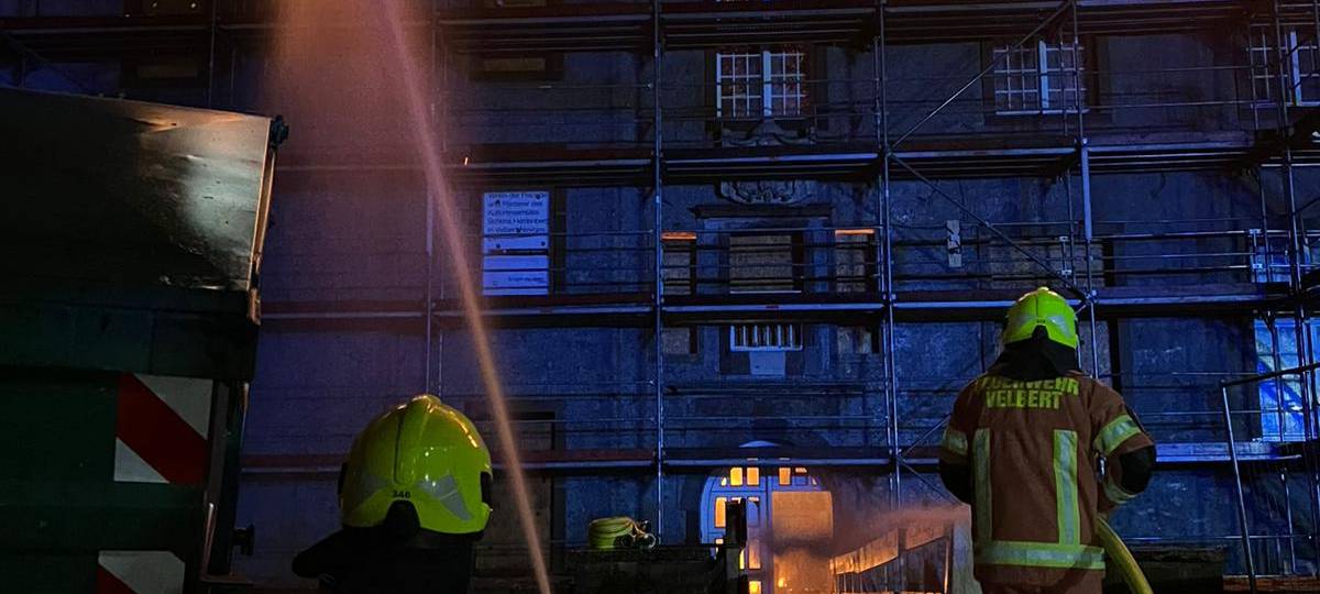 Feuerwehr in Nachbarstadt von Essen im Großeinsatz