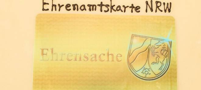 Essen bekommt Ehrenamtskarte NRW