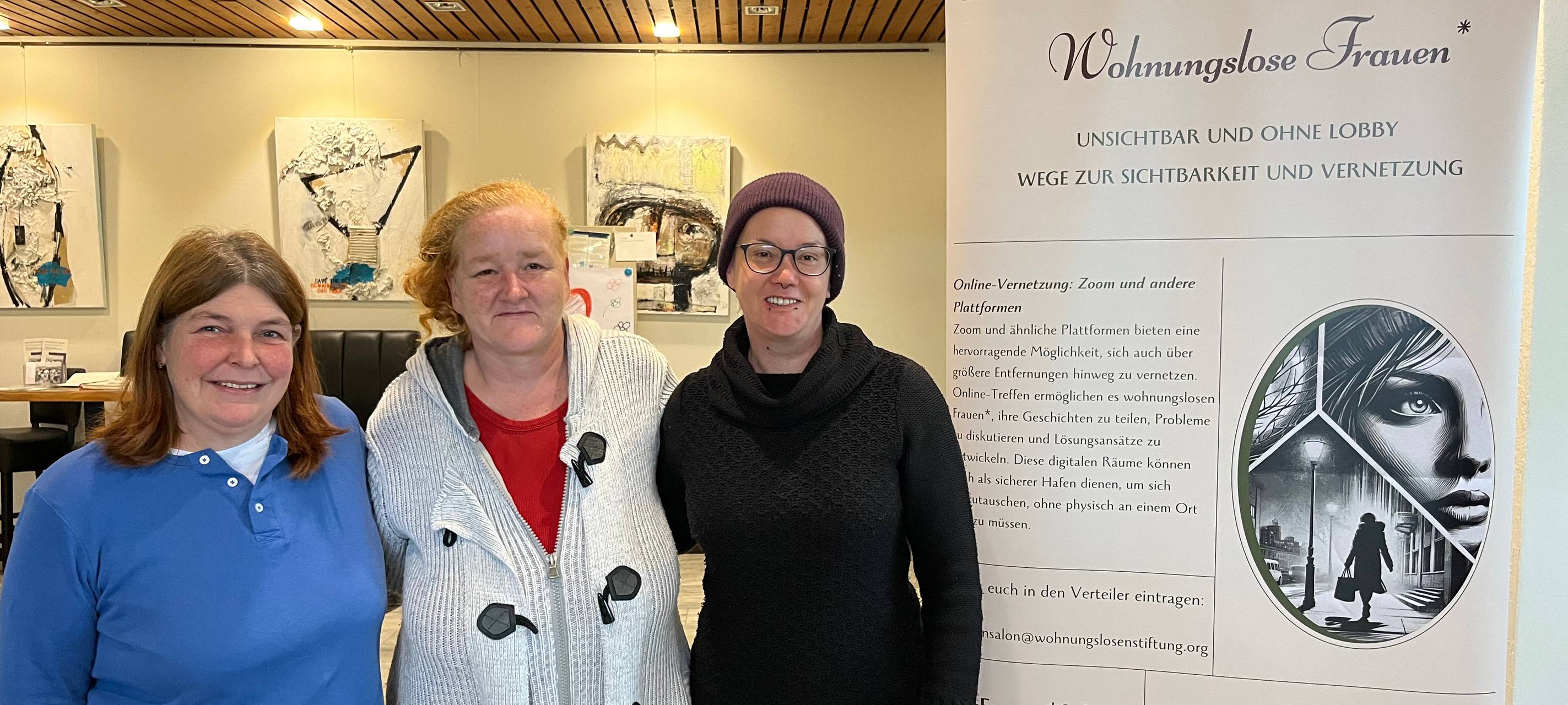 Erstes Treffen in Essen für wohnungslose Frauen