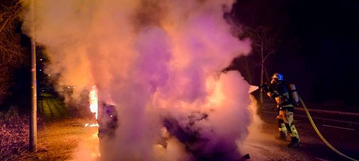 Brennendes Fahrzeug
Foto: Feuerwehr Essen