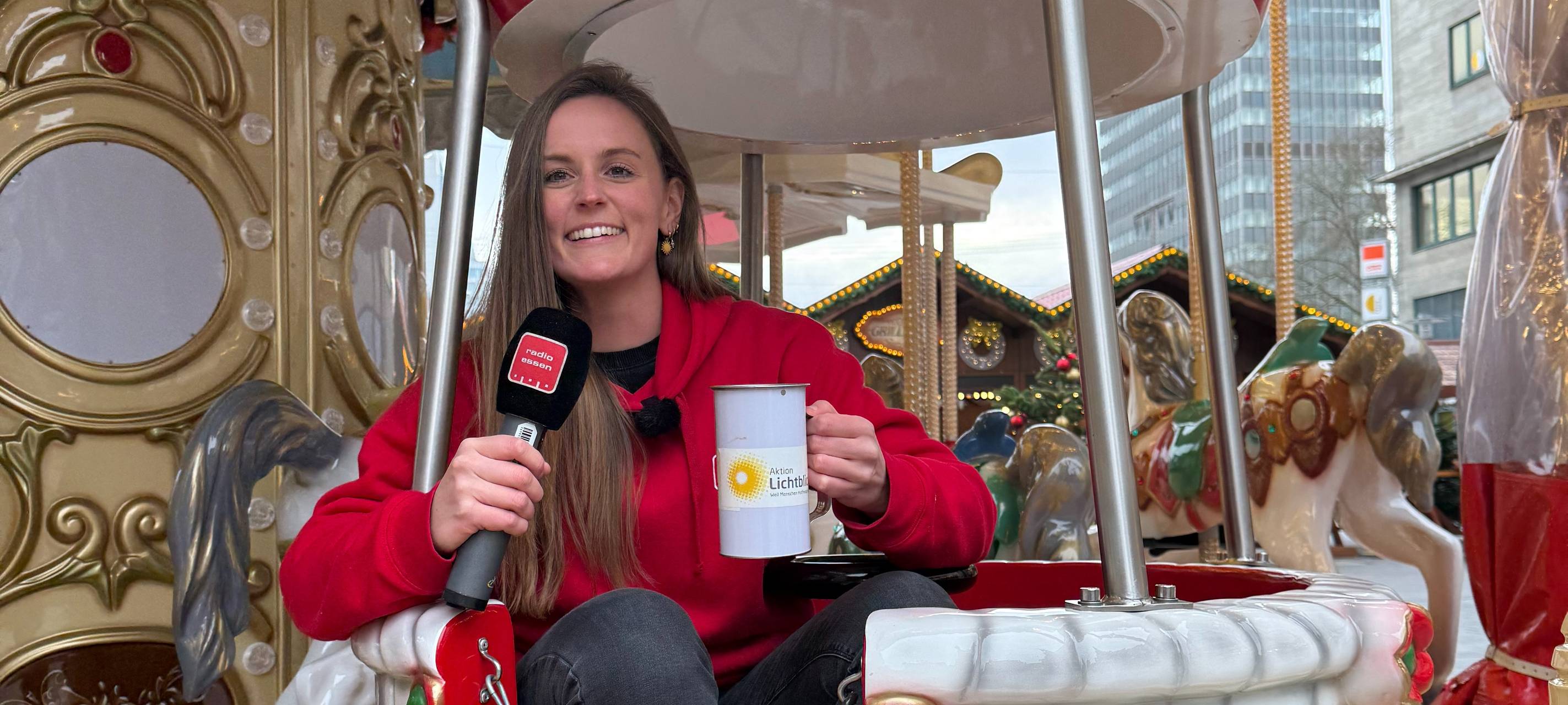 Die Radio Essen-Karussellchallenge: Zwei Stunden für den guten Zweck