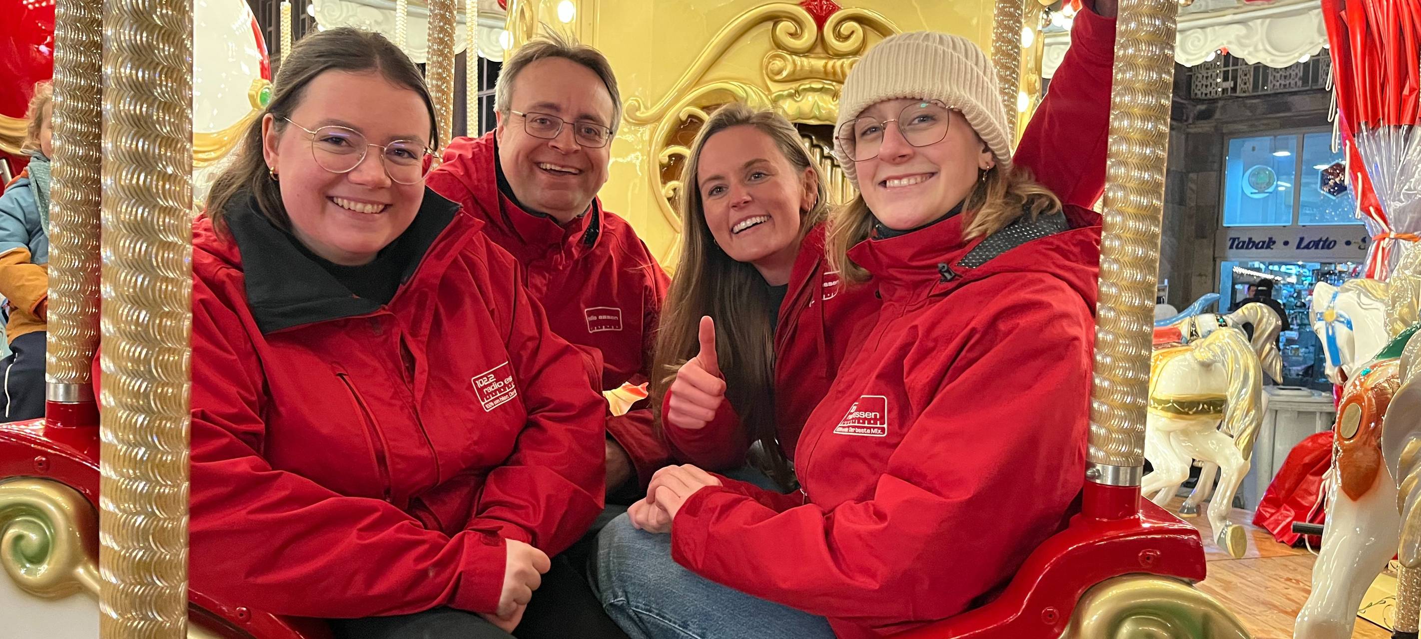 Die Radio Essen-Karussellchallenge: Zwei Stunden für den guten Zweck