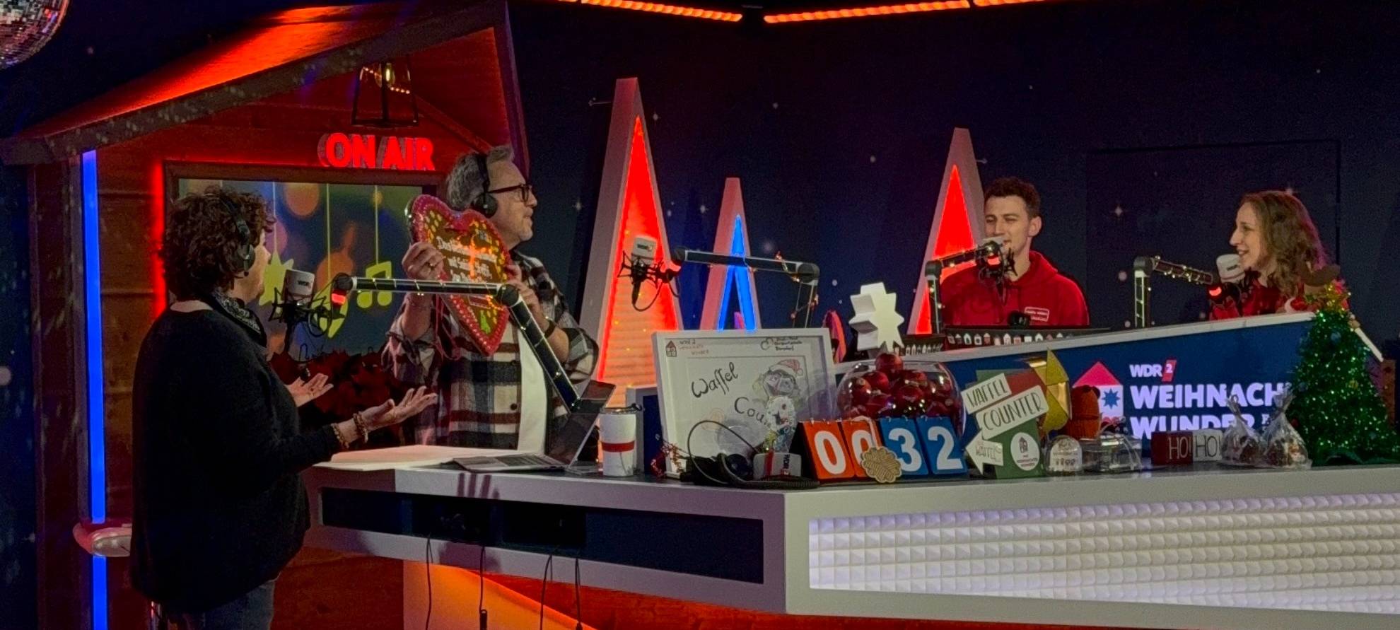 Radio Essen zu Besuch im Glashaus