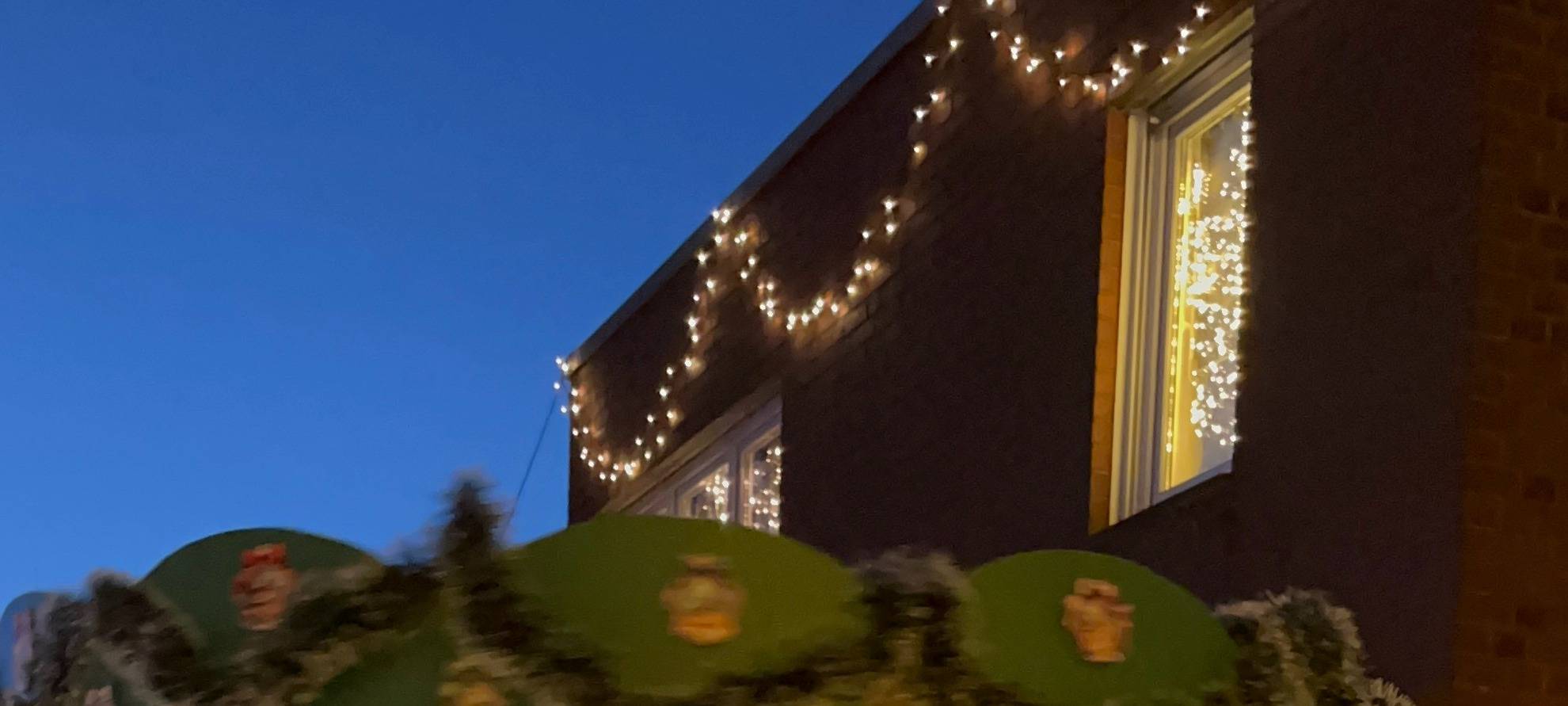 Ein Weihnachtshaus in Essen für den guten Zweck