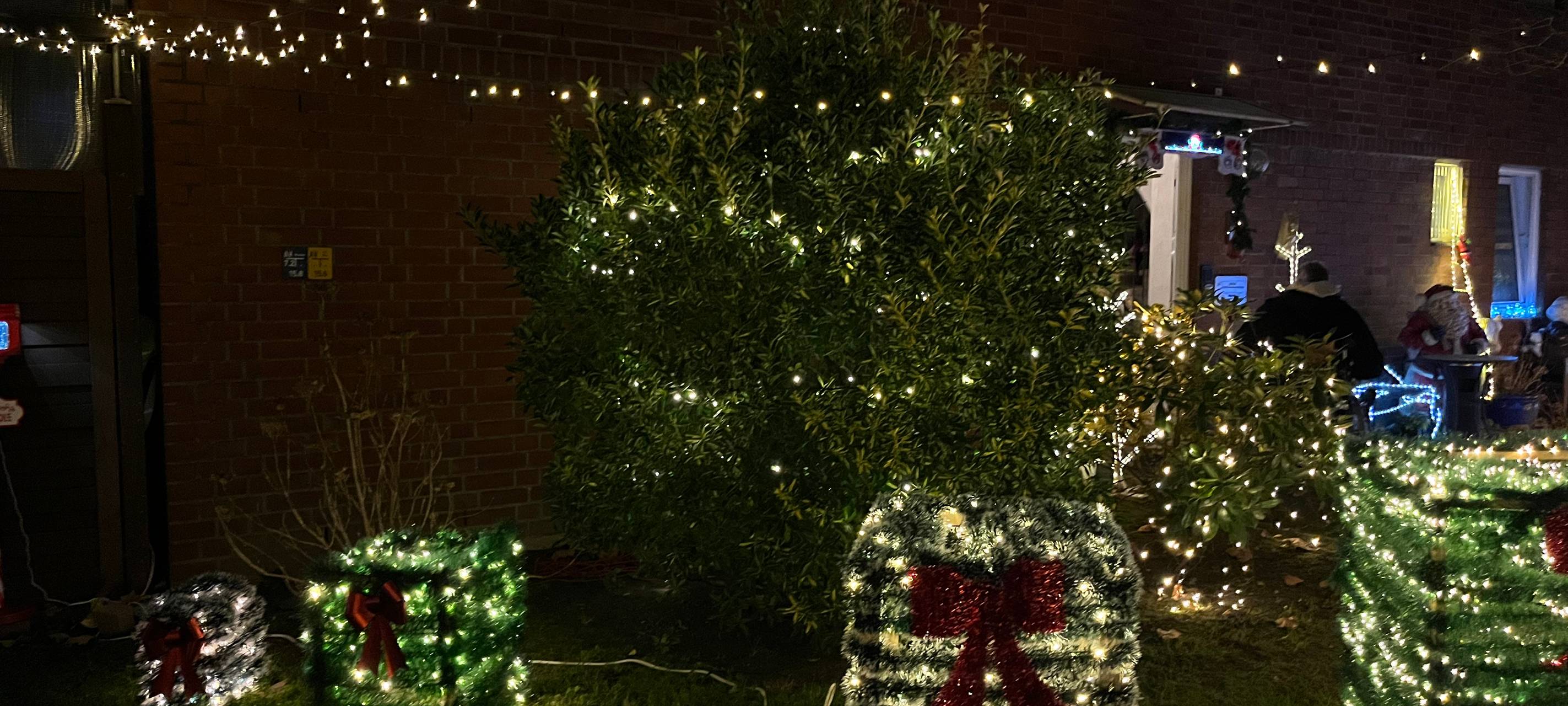 Ein Weihnachtshaus in Essen für den guten Zweck