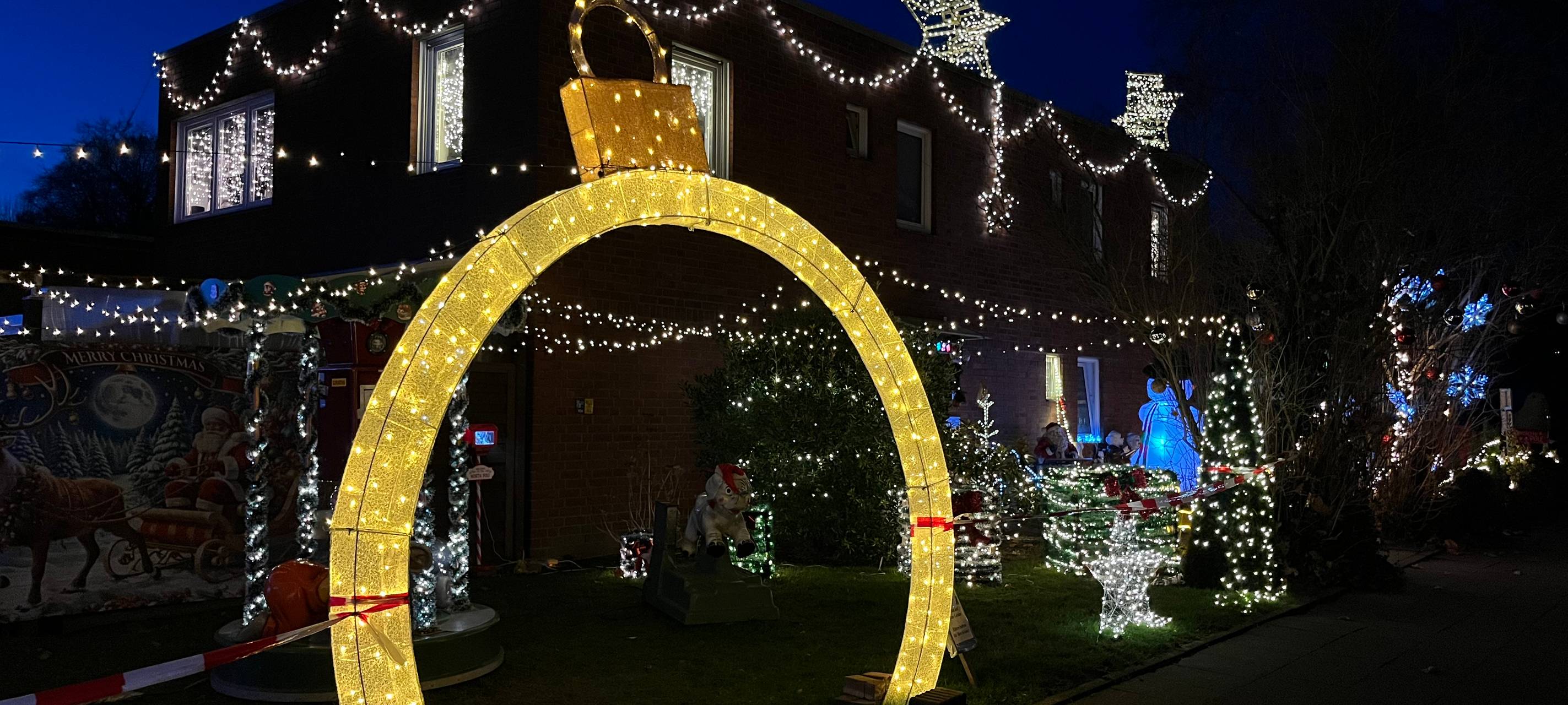 Ein Weihnachtshaus in Essen für den guten Zweck