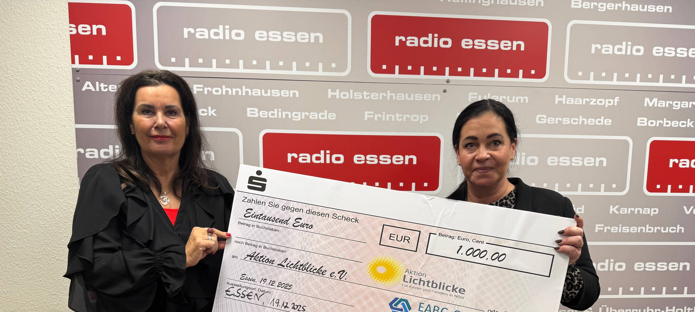 Wir sagen Danke für Eure Spende an Lichtblicke