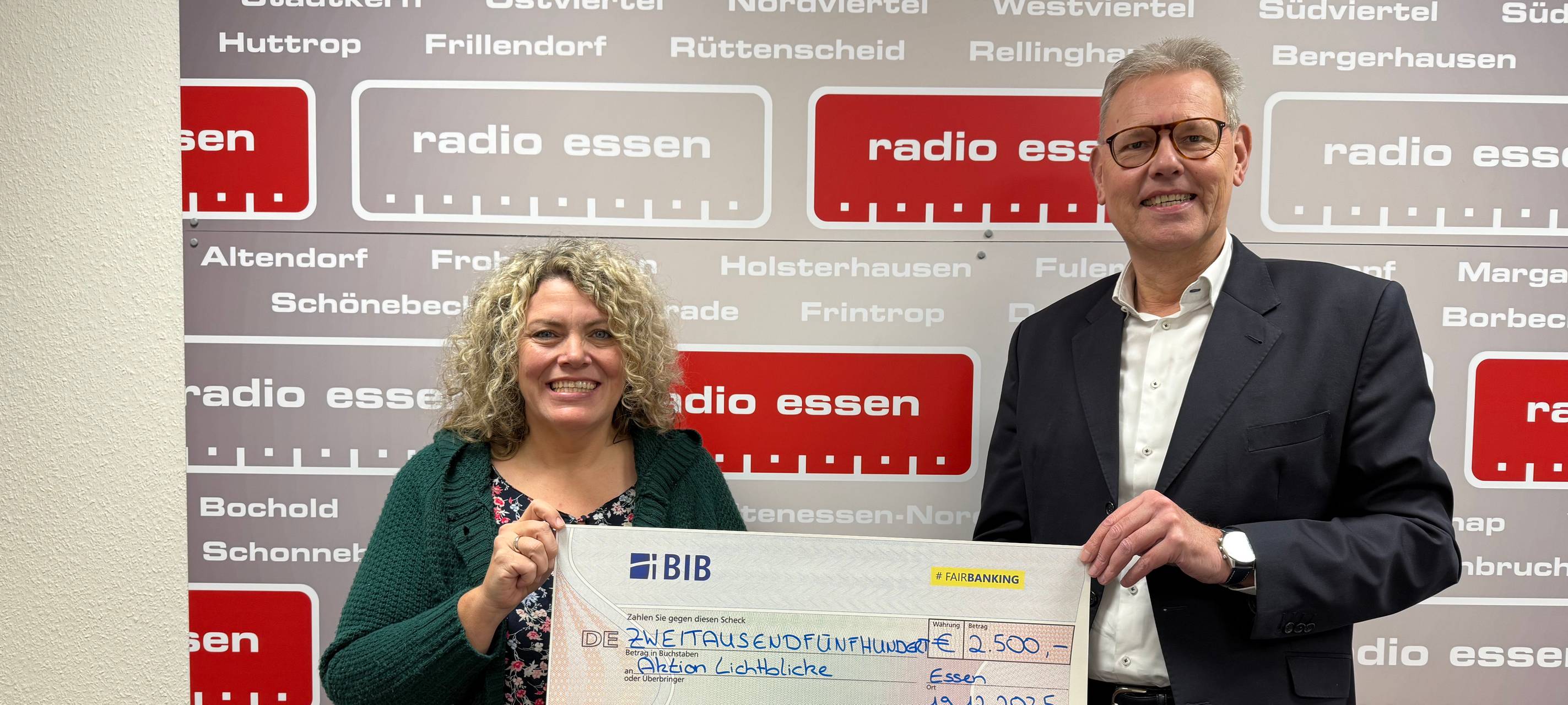 Wir sagen Danke für Eure Spende an Lichtblicke