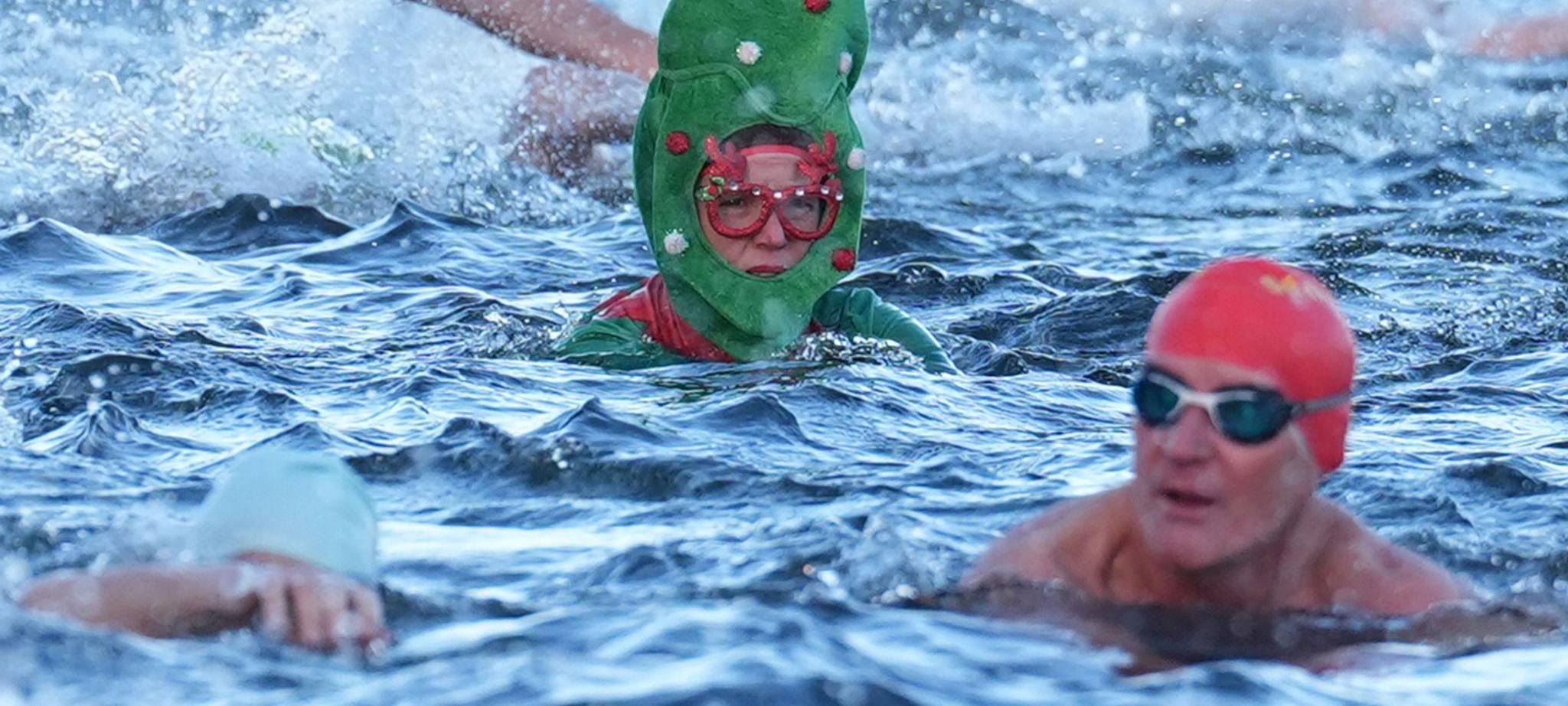 Weihnachtsbaden in London