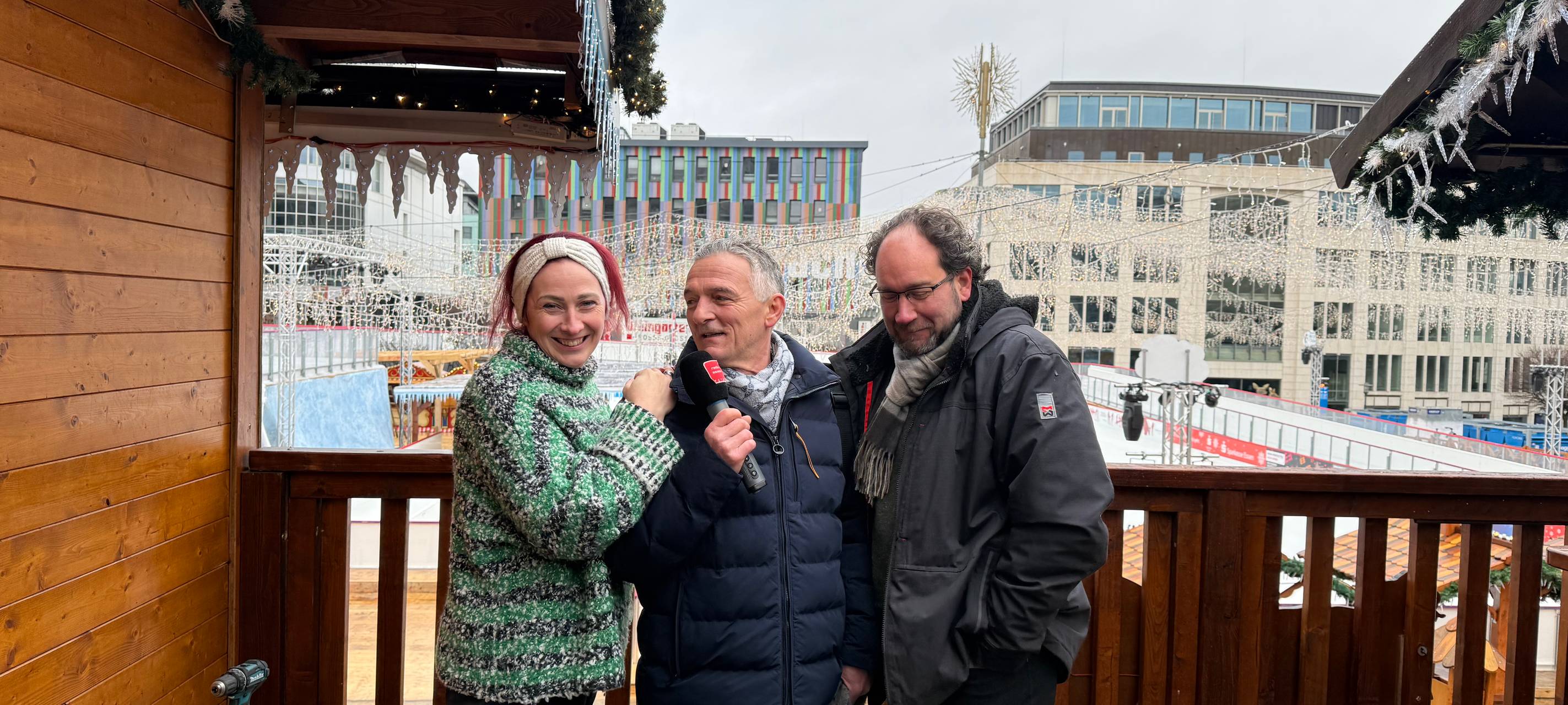Wintertraum in Essen: Eisbahn auf zwei Etagen
