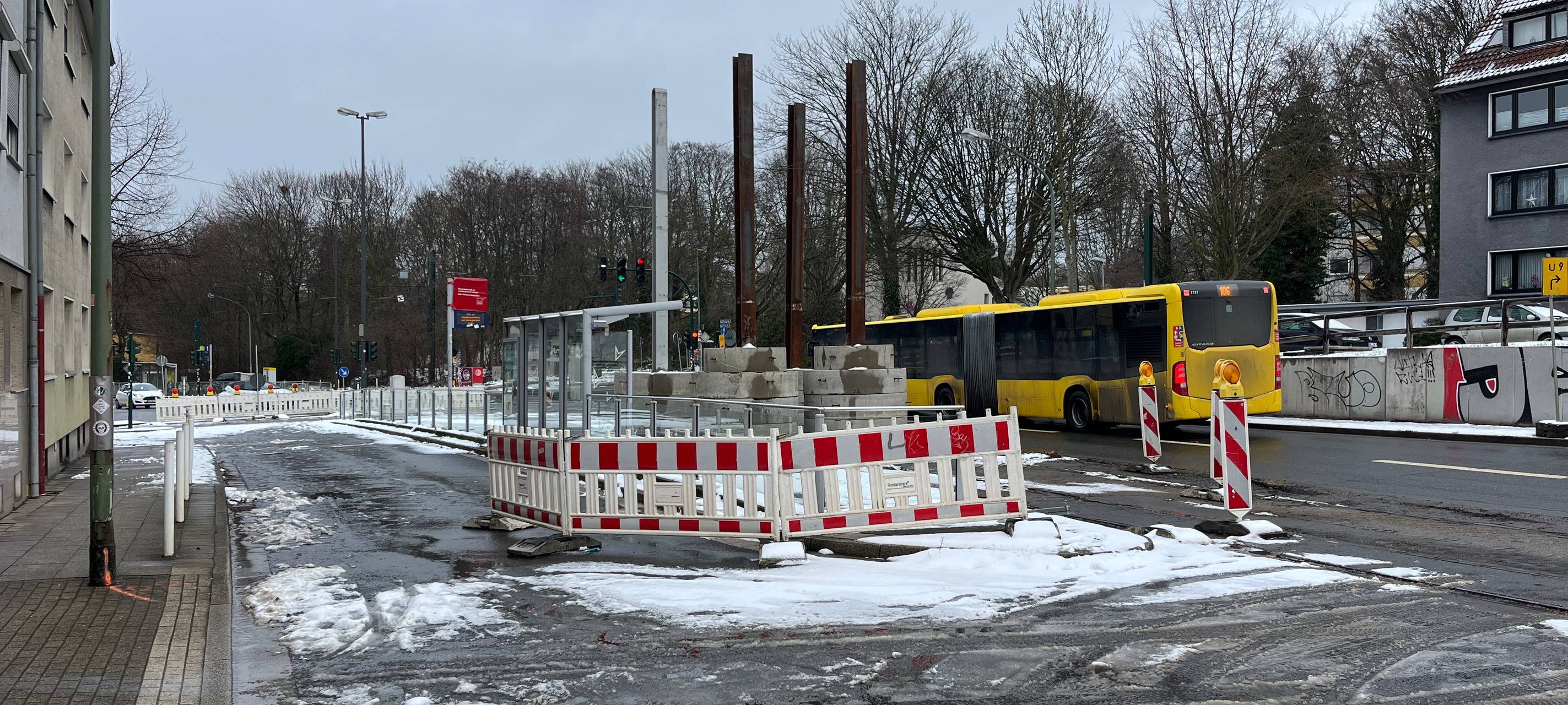 Citybahn Essen: Neue Bauphase und verunsicherte Anwohner