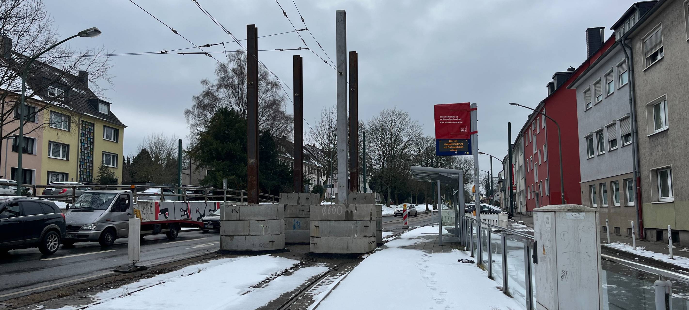 Citybahn Essen: Neue Bauphase und verunsicherte Anwohner