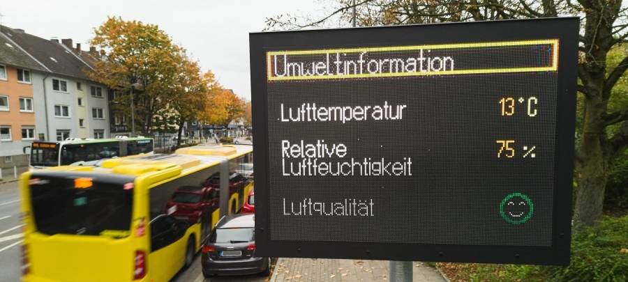 Stadt Essen startet Test für digitale Verkehrstafeln