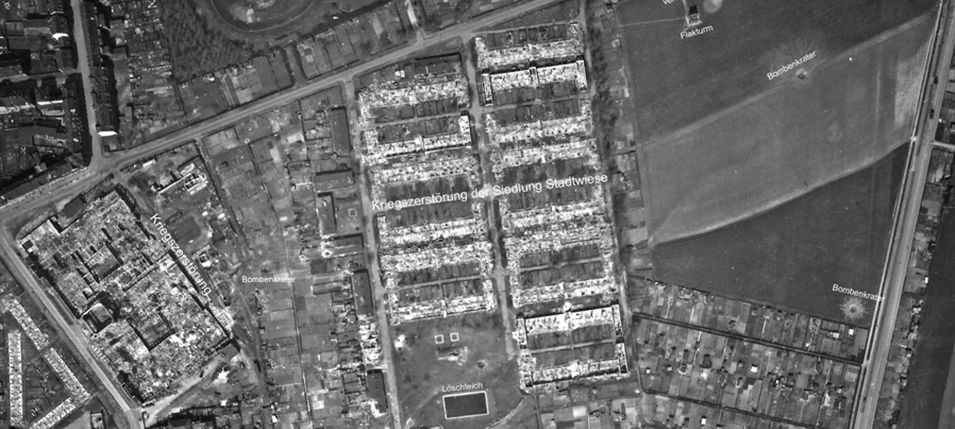 100 Jahre Essen aus der Luft gesehen