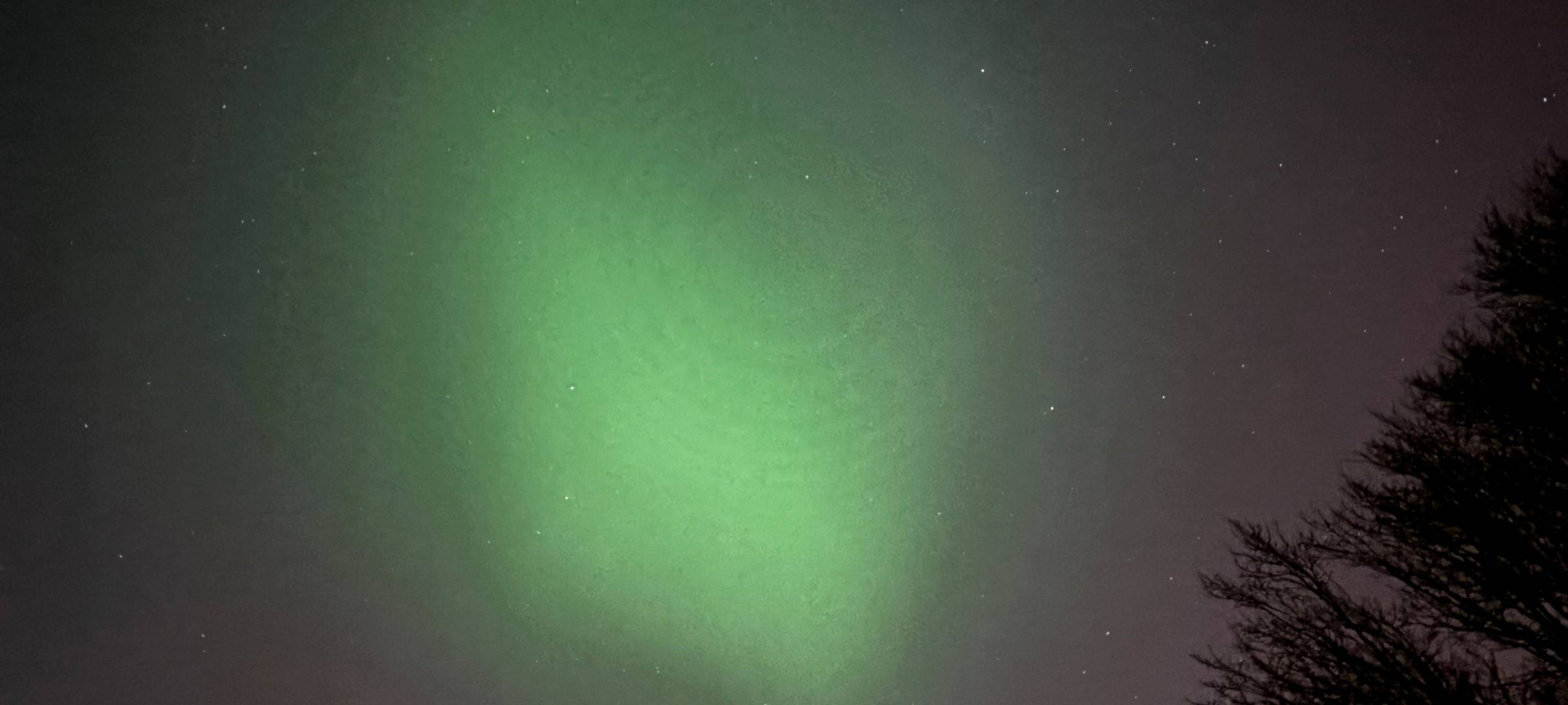 Polarlichter über Essen zu sehen
