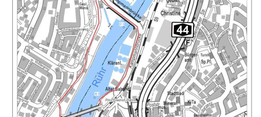 Wichtige Brücke in Essen aus Sicherheitsgründen gesperrt