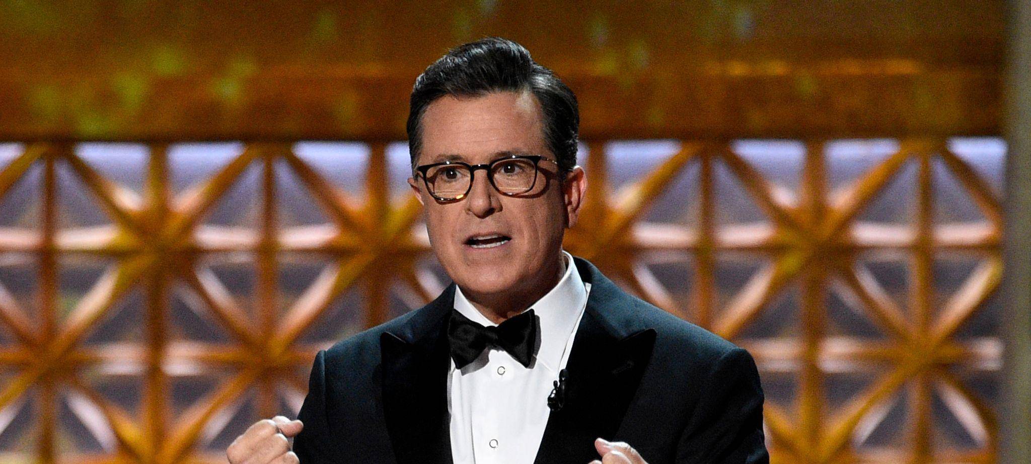 US-Moderator Stephen Colbert