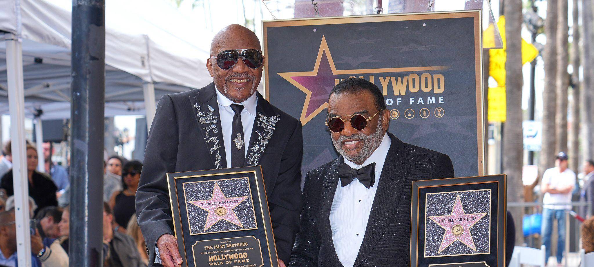 Stern auf dem Hollywood Walk Fame für Isley Brothers