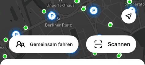 E-Scooter Parkplätze in Essen im Test