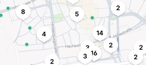 E-Scooter Parkplätze in Essen im Test