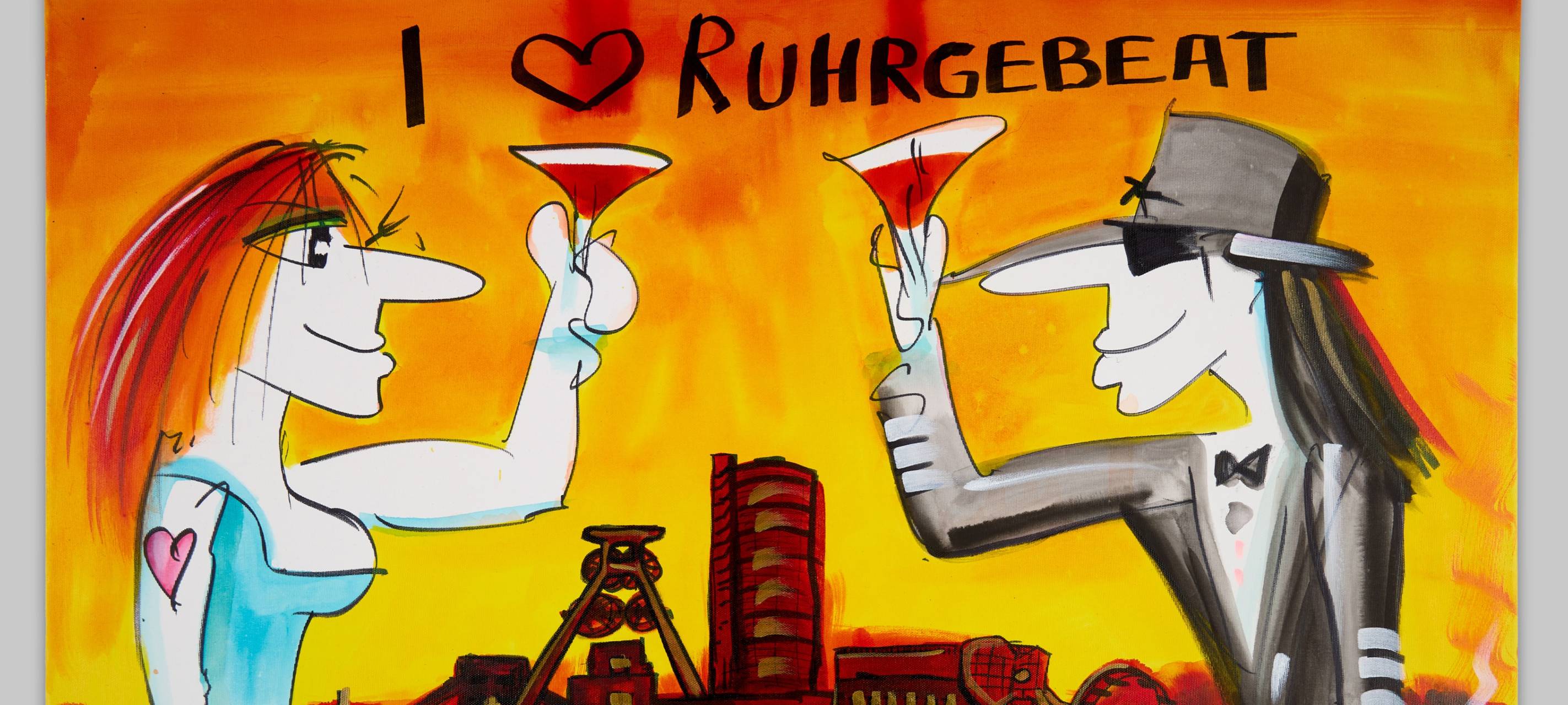 Likörell in Essen- ein echter Udo Lindenberg für Ruhr Museum