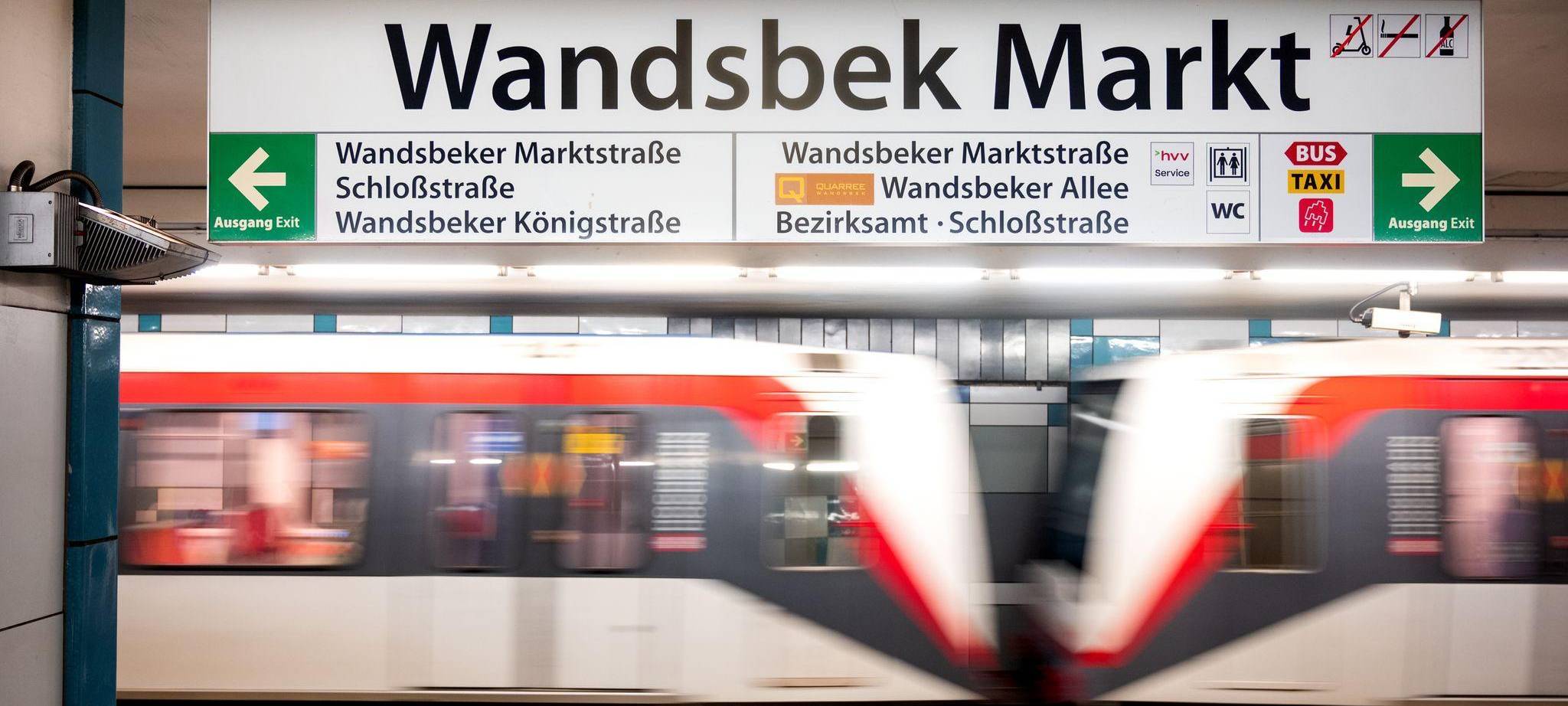 Mordkommission ermittelt zu Toten in Hamburger U-Bahnstation