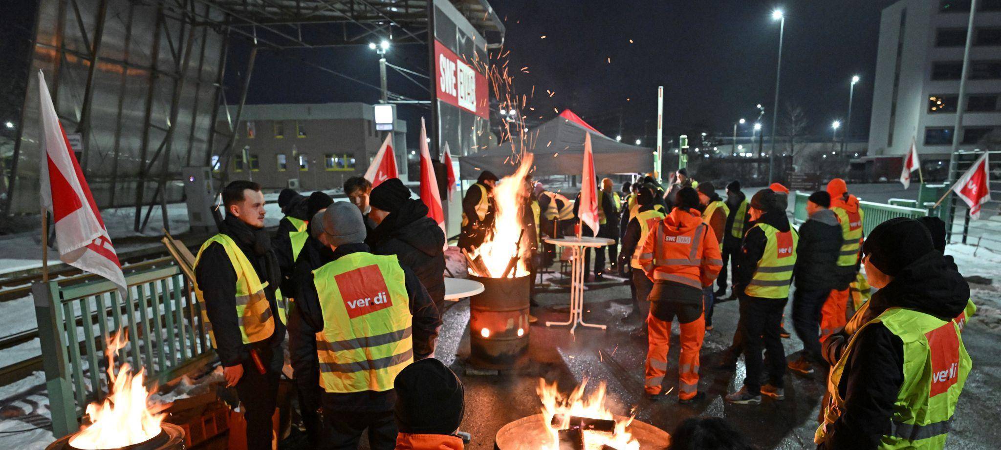 Verdi-Warnstreiks im Nahverkehr – Thüringen