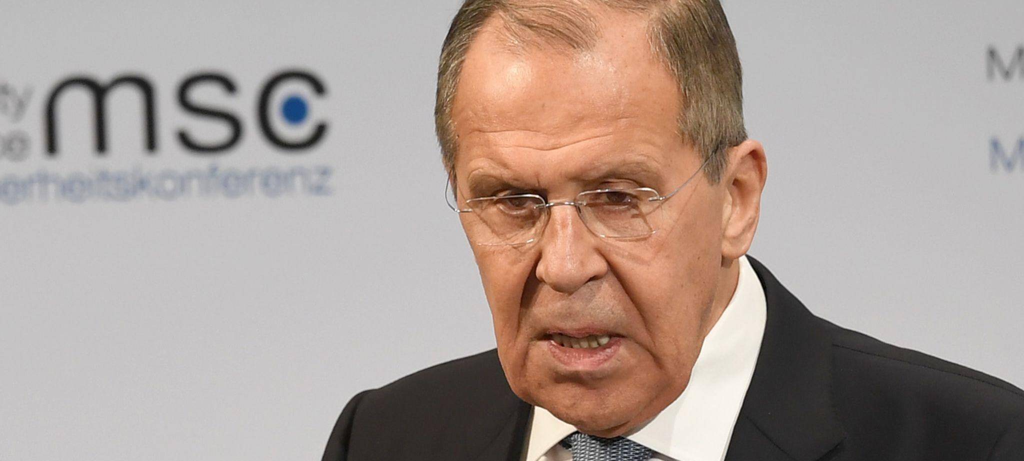 Außenminister von Russland Lawrow