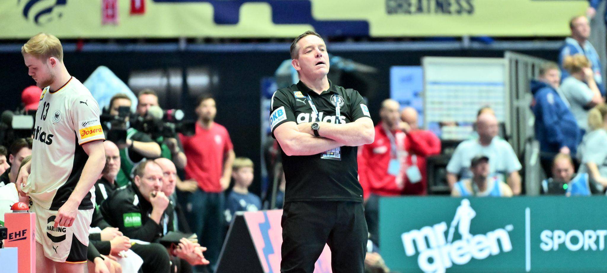 Handball-EM - Deutschland - Dänemark