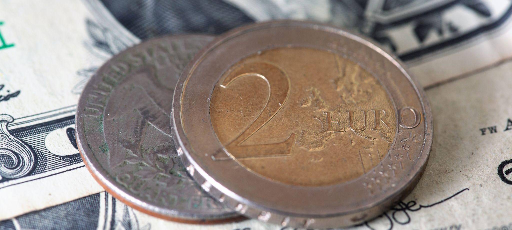Euro und US-Dollar