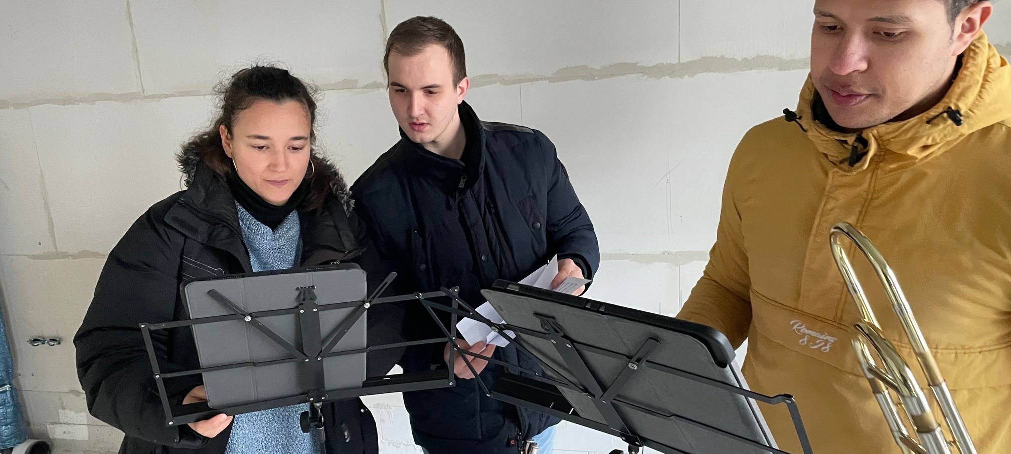 Rohbaukonzert in Essen: Exklusive Probe für Radio Essen