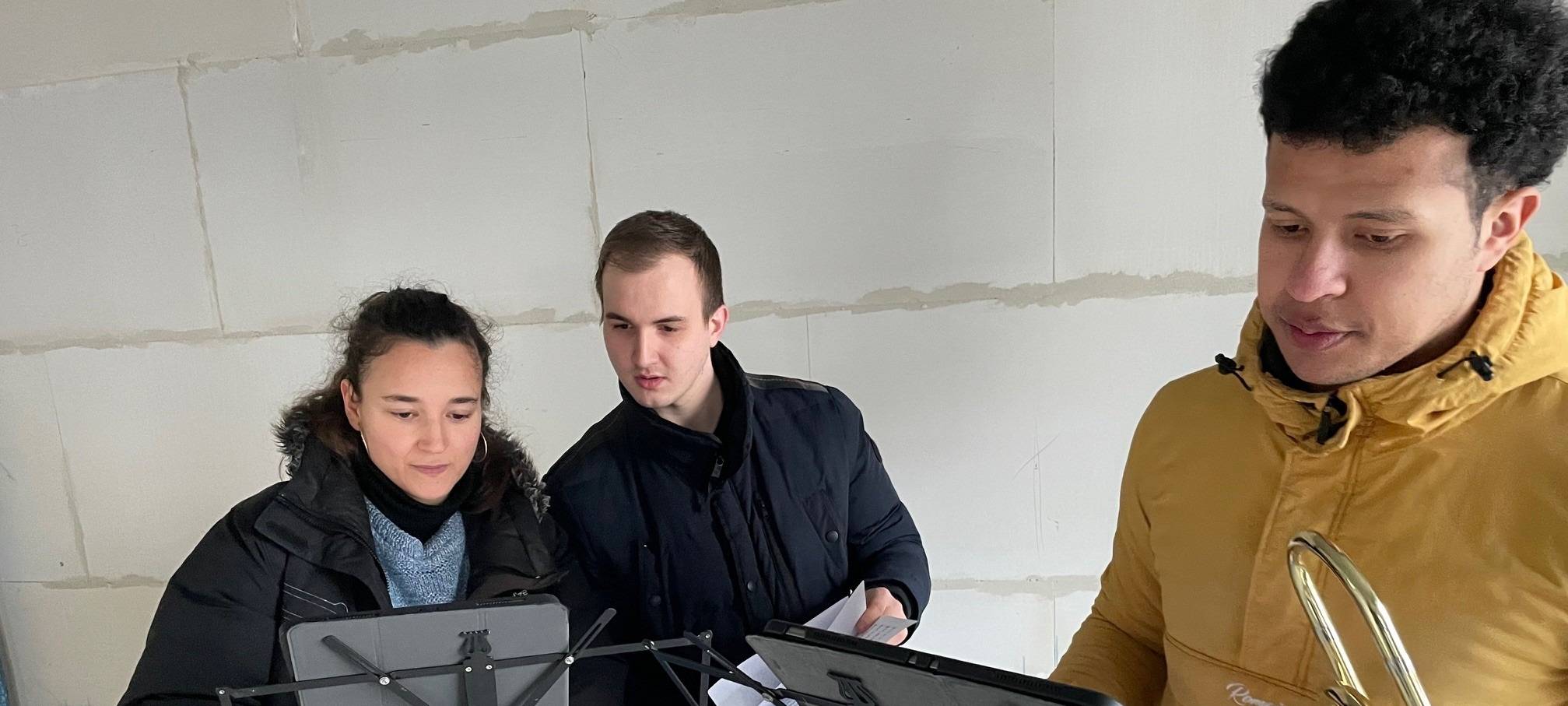 Rohbaukonzert in Essen: Exklusive Probe für Radio Essen