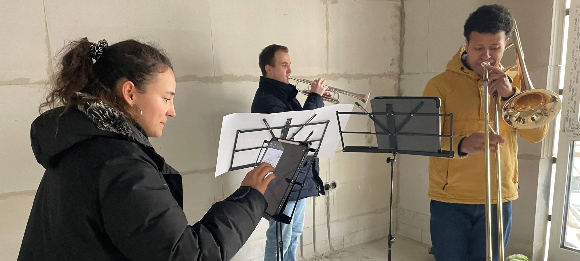 Rohbaukonzert in Essen: Exklusive Probe für Radio Essen