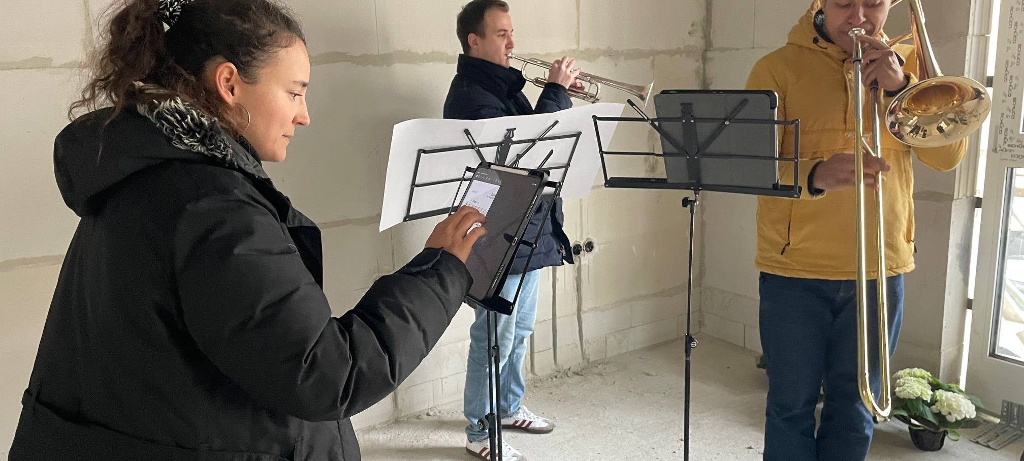 Rohbaukonzert in Essen: Exklusive Probe für Radio Essen