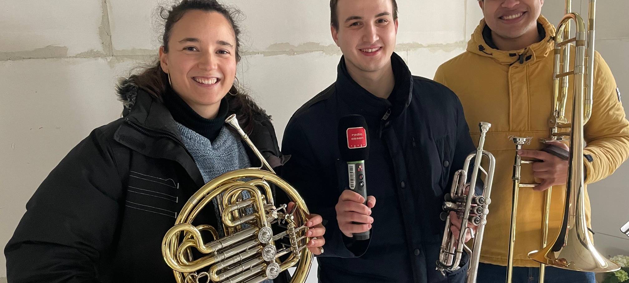 Rohbaukonzert in Essen: Exklusive Probe für Radio Essen