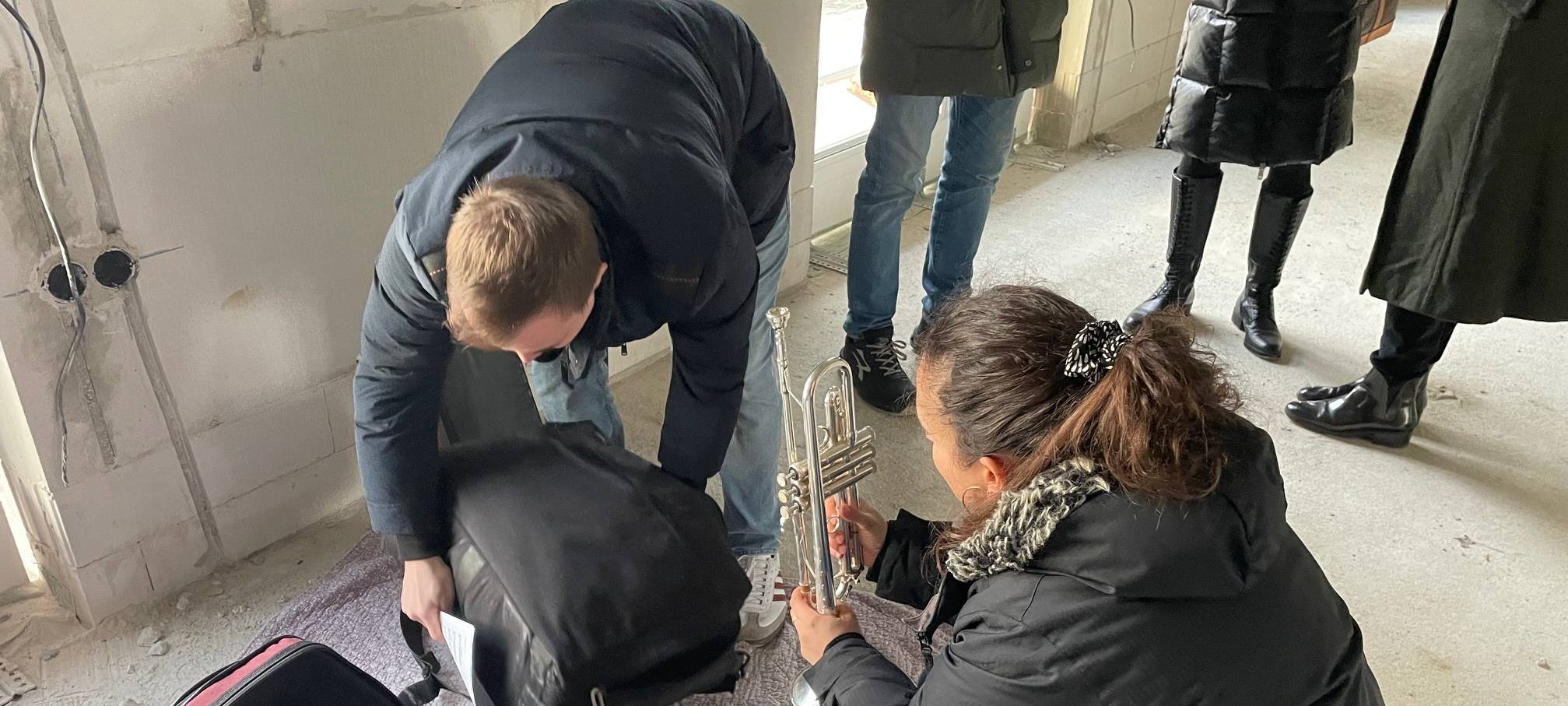 Rohbaukonzert in Essen: Exklusive Probe für Radio Essen