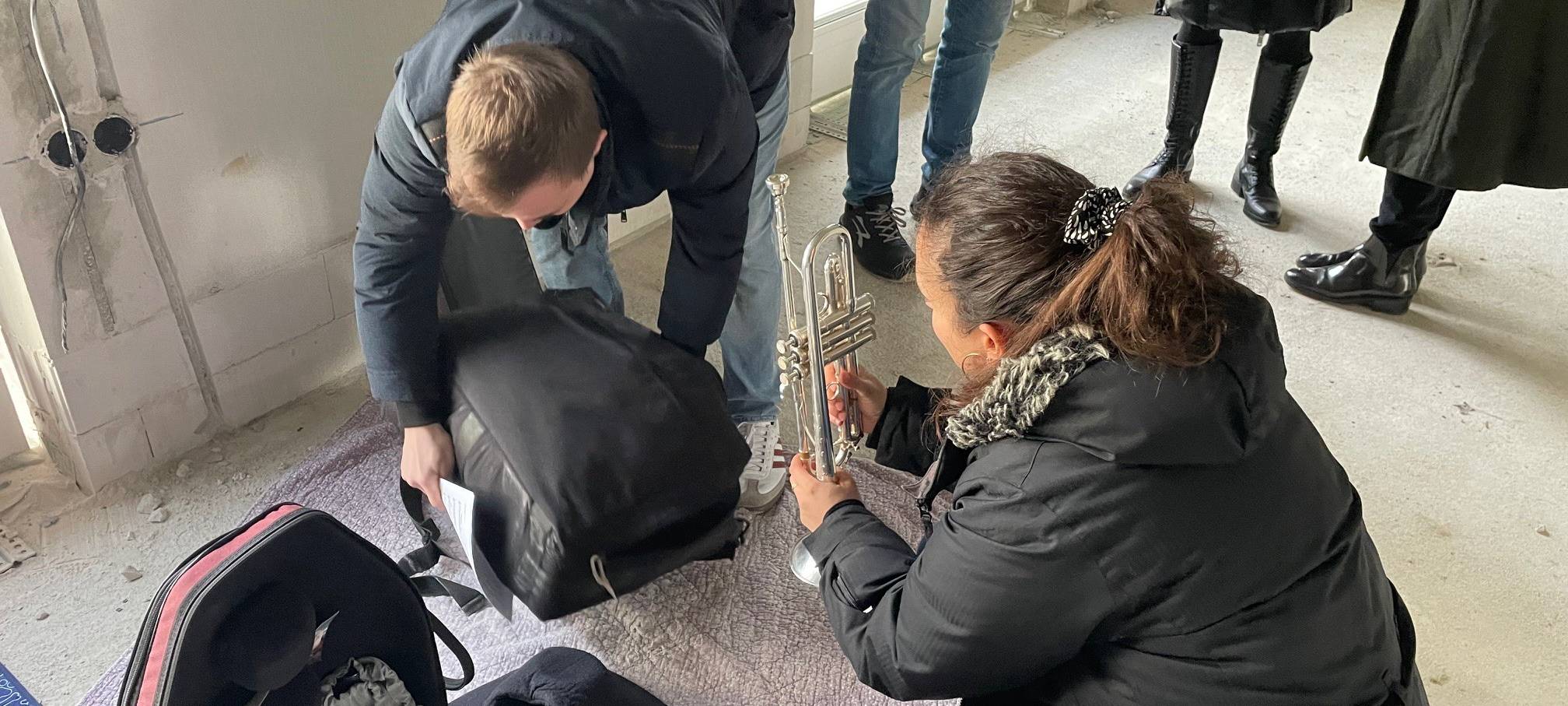 Rohbaukonzert in Essen: Exklusive Probe für Radio Essen