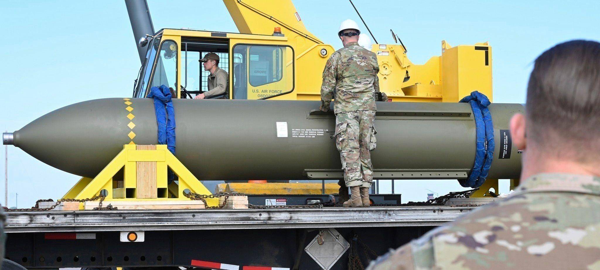 Nahostkonflikt - Bunkerbrecher USA
