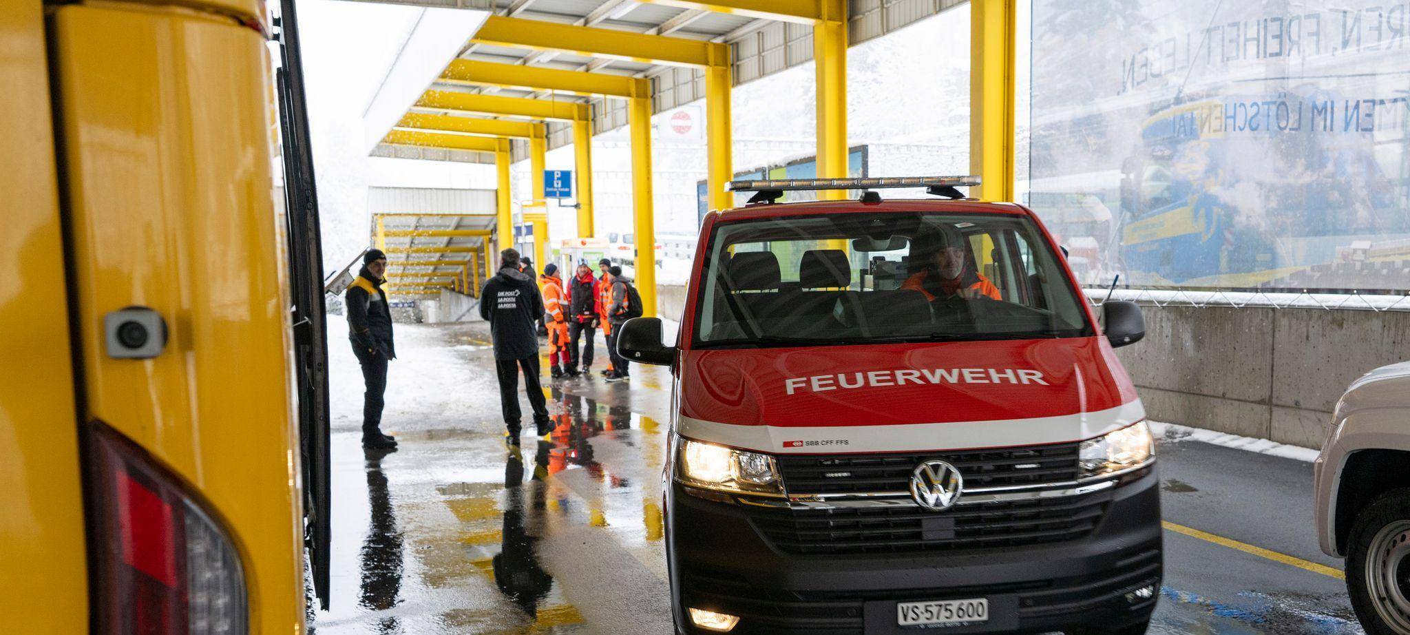 Zug in der Schweiz entgleist