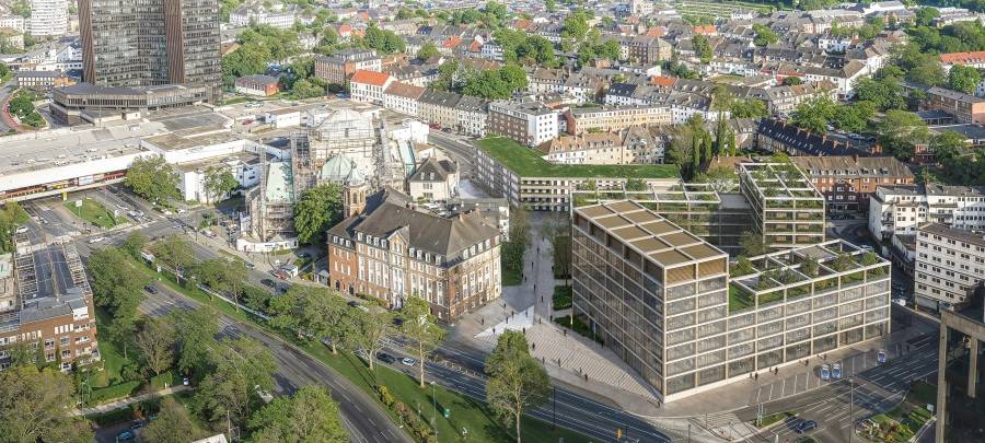 Neue Gebäude in Essen geplant - hier stand früher mal das Hauptbad