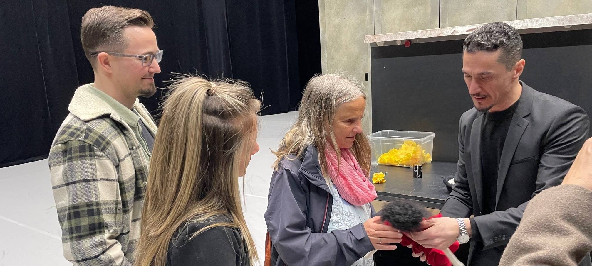 In Essen wird Ballett für Blinde sichtbar