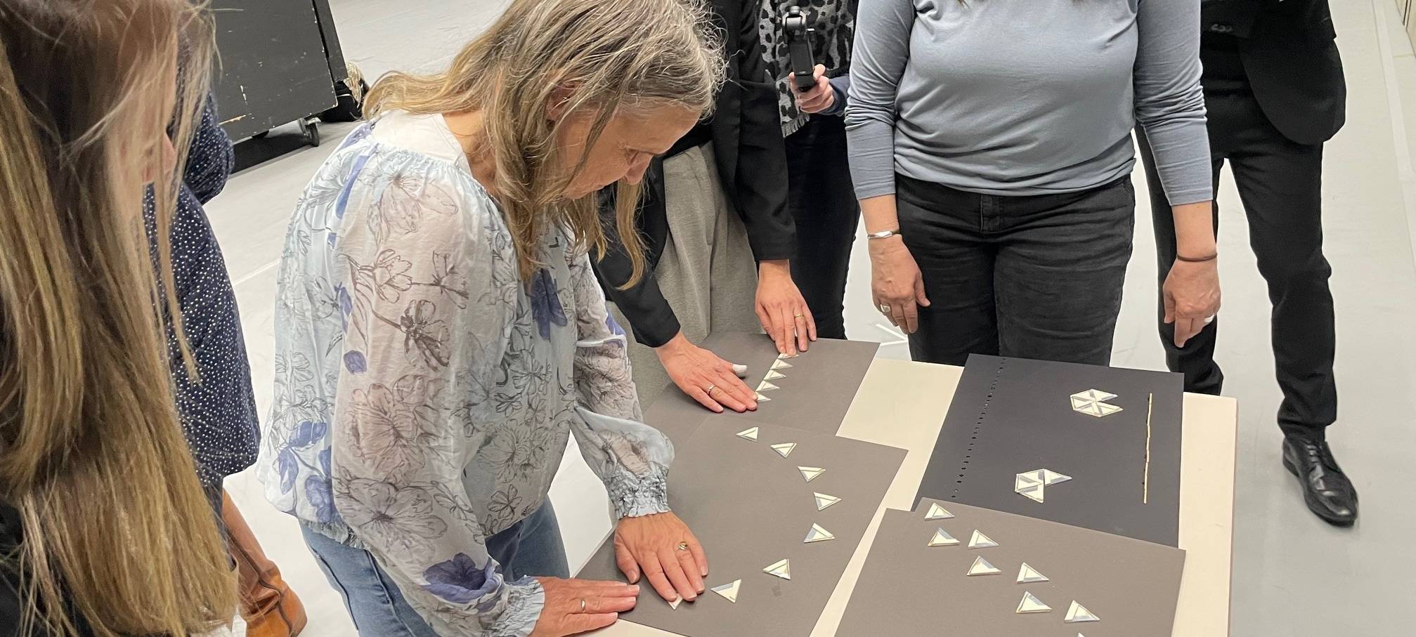 In Essen wird Ballett für Blinde sichtbar