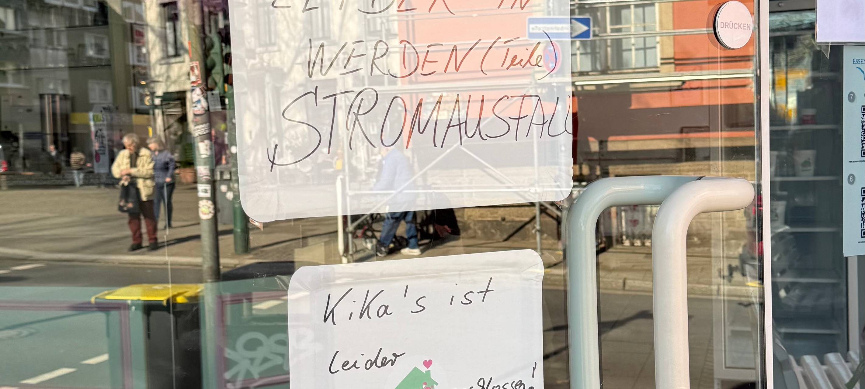 Stromausfall in Essen: Eisdiele ohne Strom