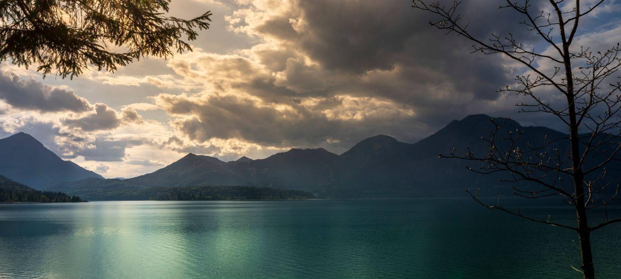 Angler am Walchensee