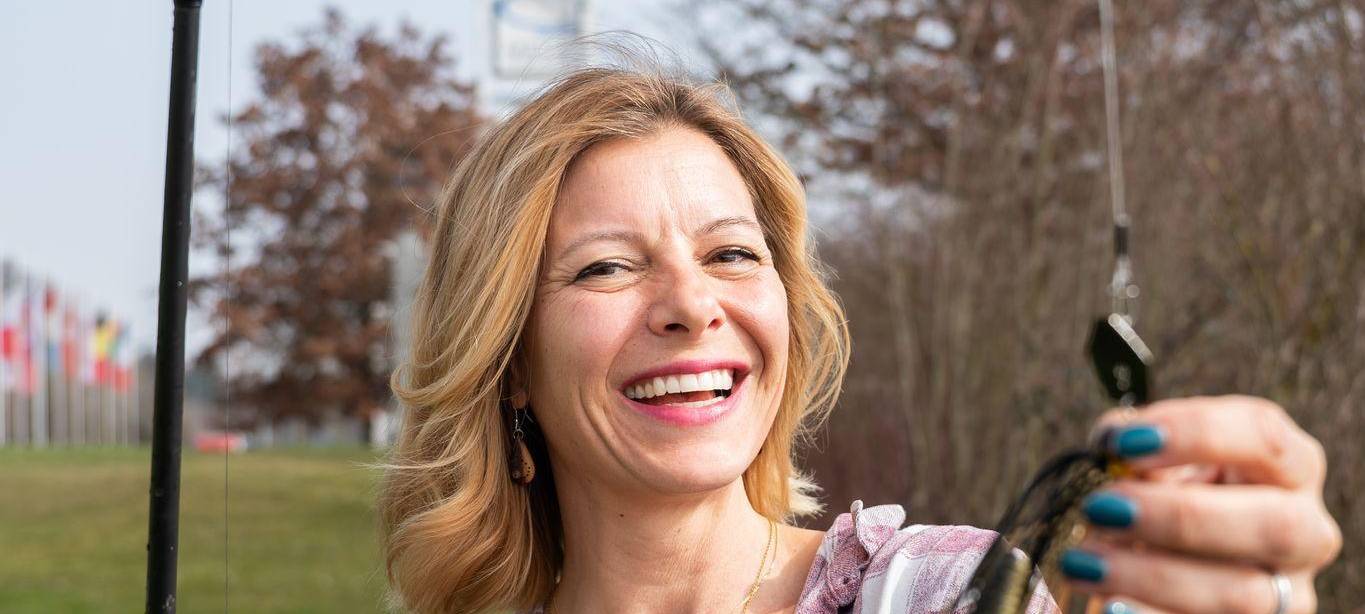 Beginn der Messe Aqua-Fisch - Barbara Kijewski