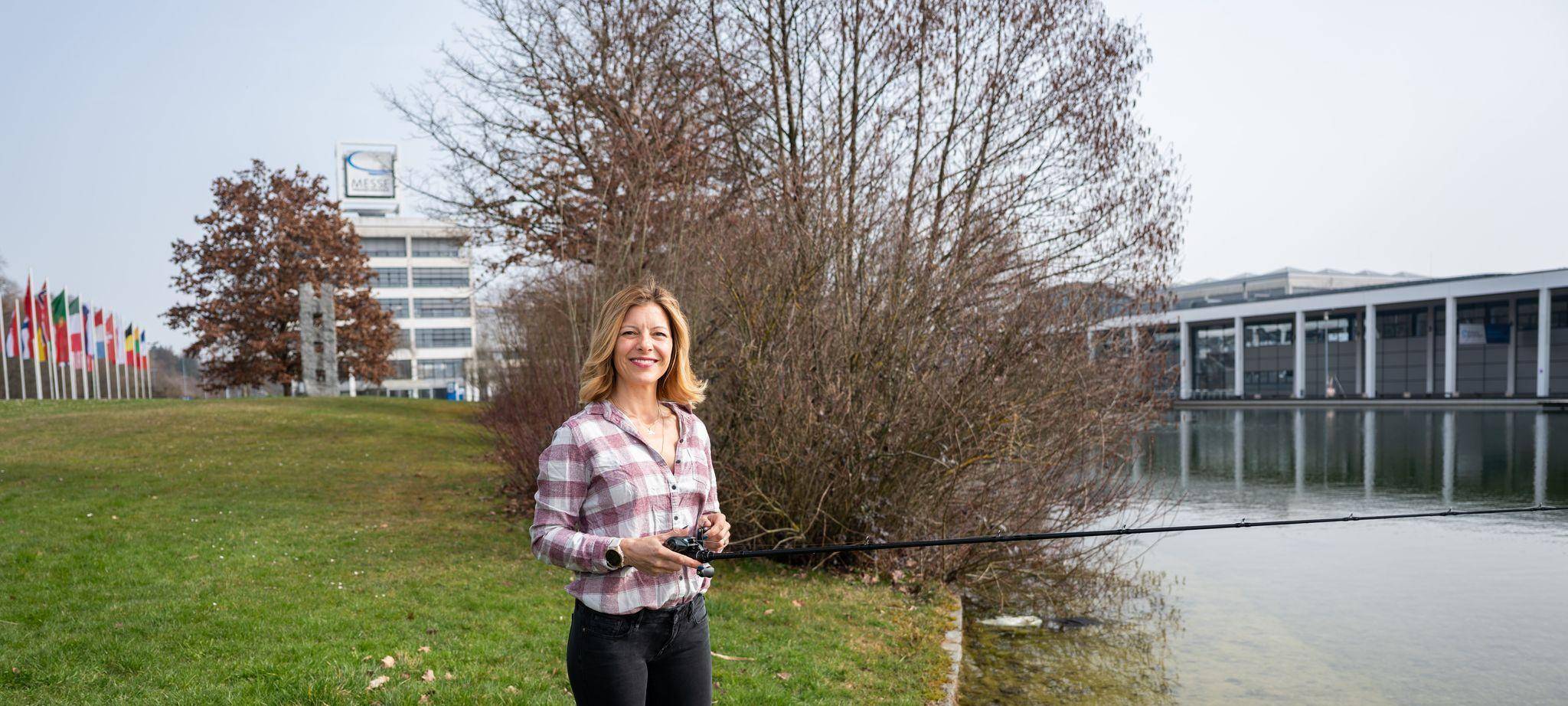 Beginn der Messe Aqua-Fisch - Barbara Kijewski