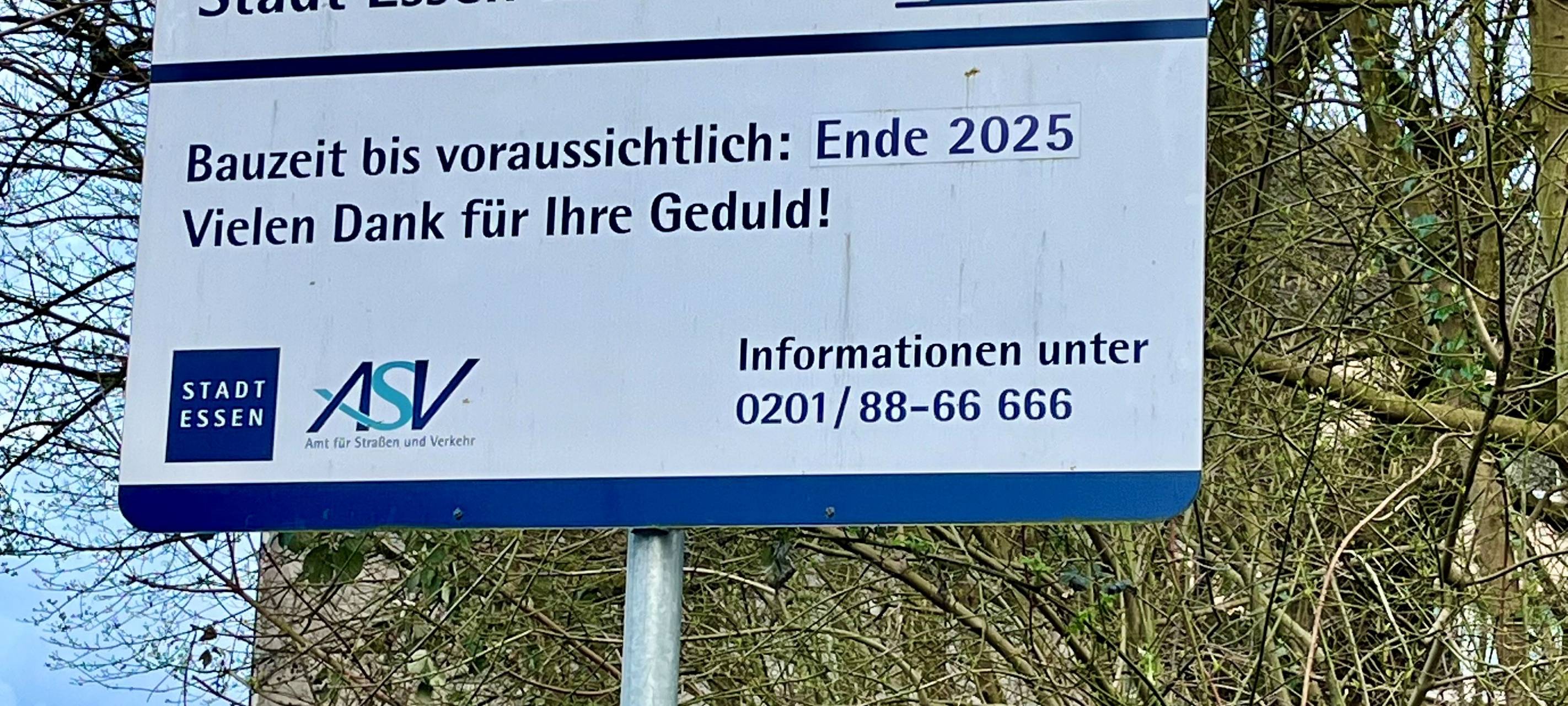 Neues Einkaufszentrum in Essen - Abrissarbeiten unterbrochen
