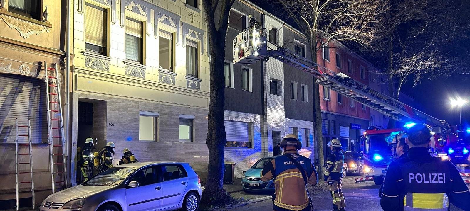 Waschmaschine sorgt für Feuerwehreinsatz in Essen